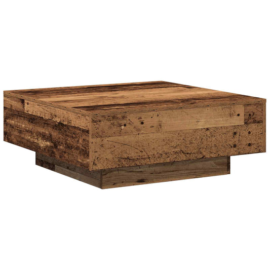 Salontafel Oud Hout 80 x 80 x 31 cm is nu te koop bij PeponiXL, paradijselijk wonen!
