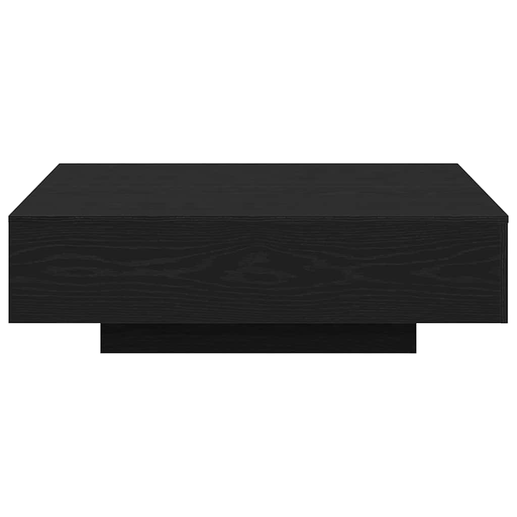 Salontafel Zwart Eiken 100 x 100 x 31 cm is nu te koop bij PeponiXL, paradijselijk wonen!