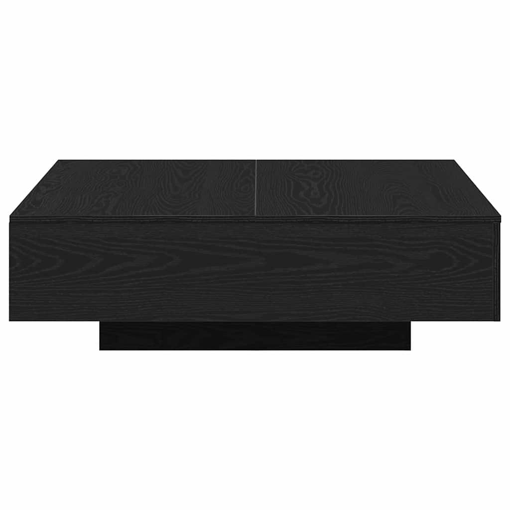 Salontafel Zwart Eiken 100 x 100 x 31 cm is nu te koop bij PeponiXL, paradijselijk wonen!