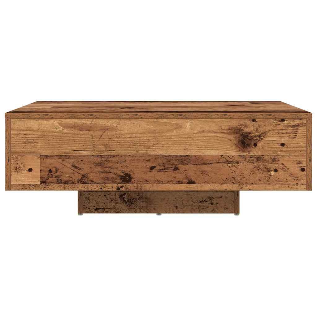 Salontafel Oudhout 85 x 55 x 31 cm Bewerkt hout is nu te koop bij PeponiXL, paradijselijk wonen!