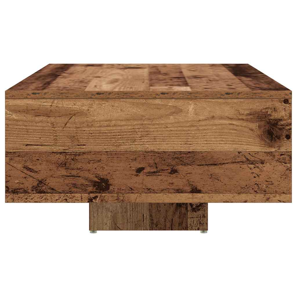 Salontafel Oudhout 85 x 55 x 31 cm Bewerkt hout is nu te koop bij PeponiXL, paradijselijk wonen!