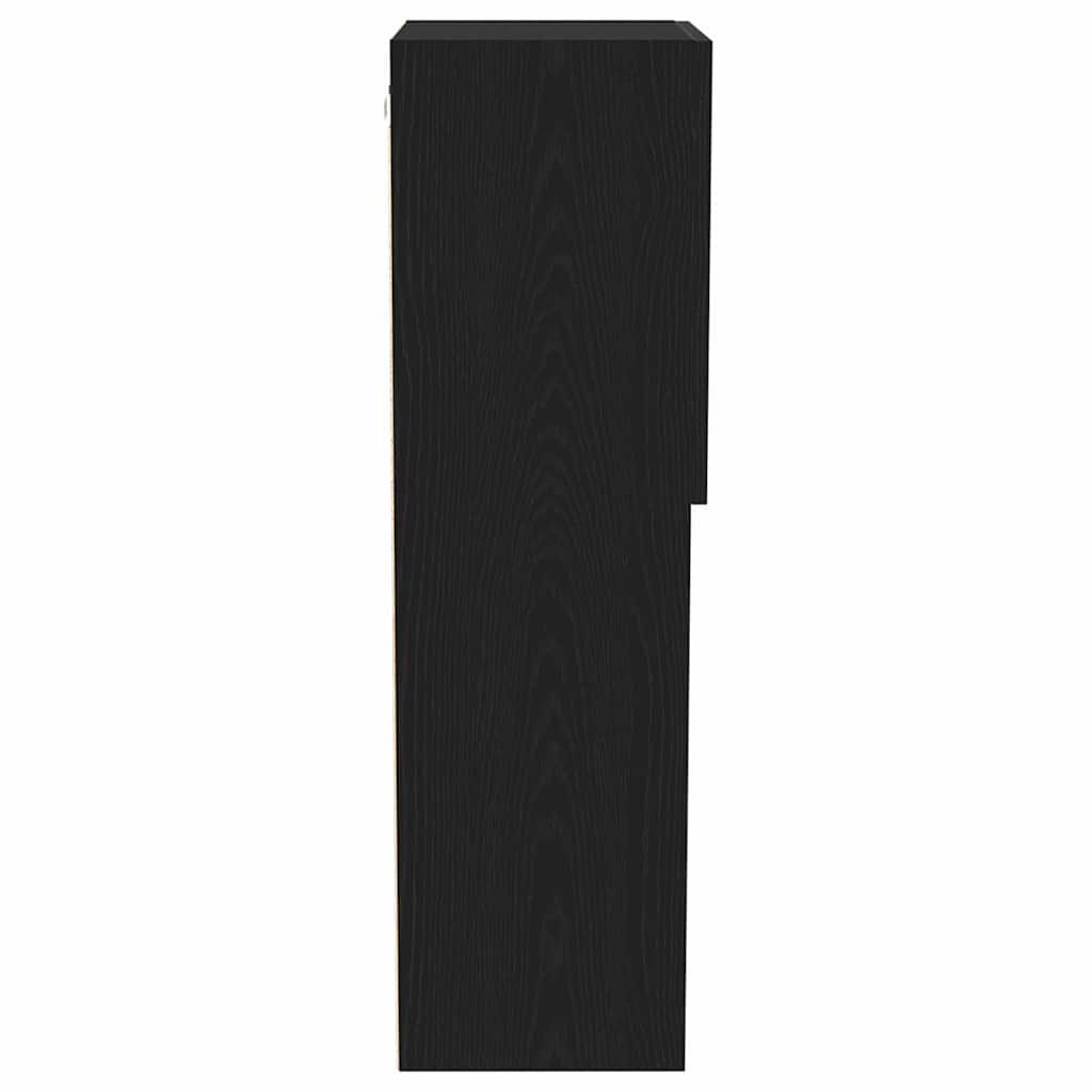 Tv-meubelset Zwart Eiken 40,5 x 30 x 102 cm Bewerkt hout is nu te koop bij PeponiXL, paradijselijk wonen!