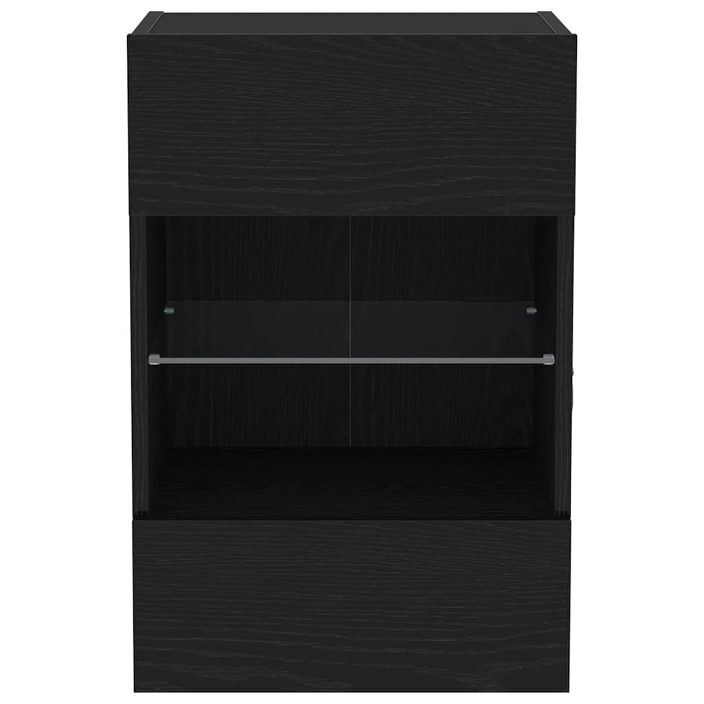 Tv-meubelset Zwart 40 x 30 x 60,5 cm Bewerkt hout is nu te koop bij PeponiXL, paradijselijk wonen!