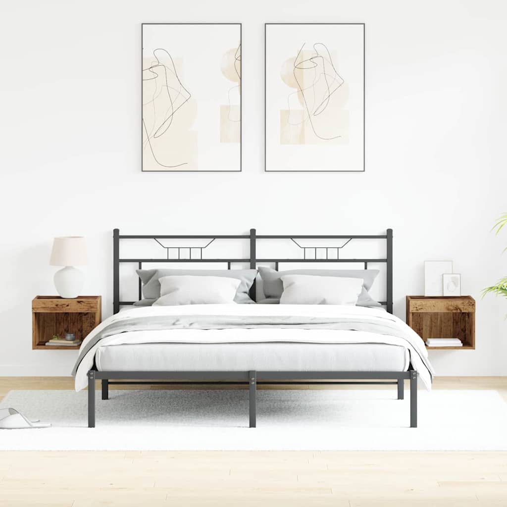 Tv-meubelset met LED 2 pcs Oudhout 40 x 30 x 30 cm Bewerkt hout is nu te koop bij PeponiXL, paradijselijk wonen!