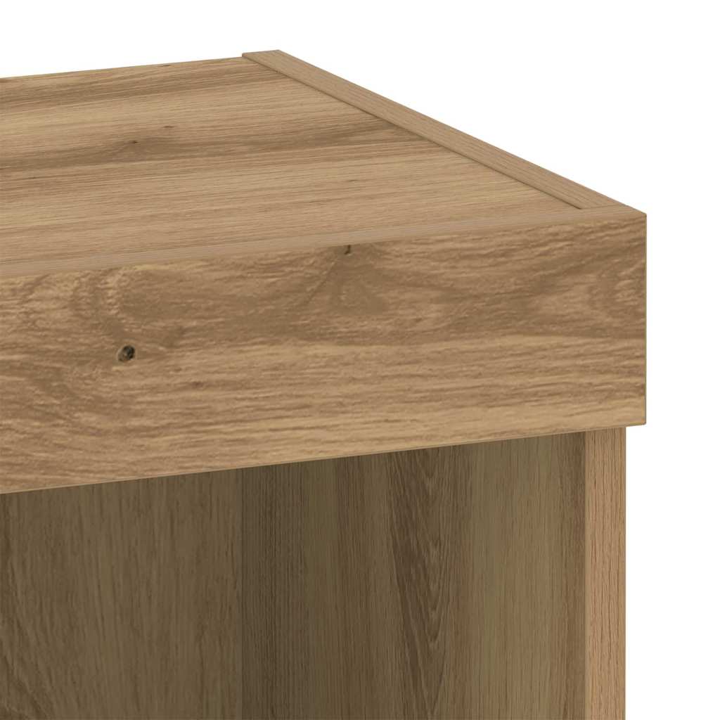 Tv-meubelset 2 pcs Artisan Eiken 40 x 30 x 30 cm Bewerkt hout is nu te koop bij PeponiXL, paradijselijk wonen!