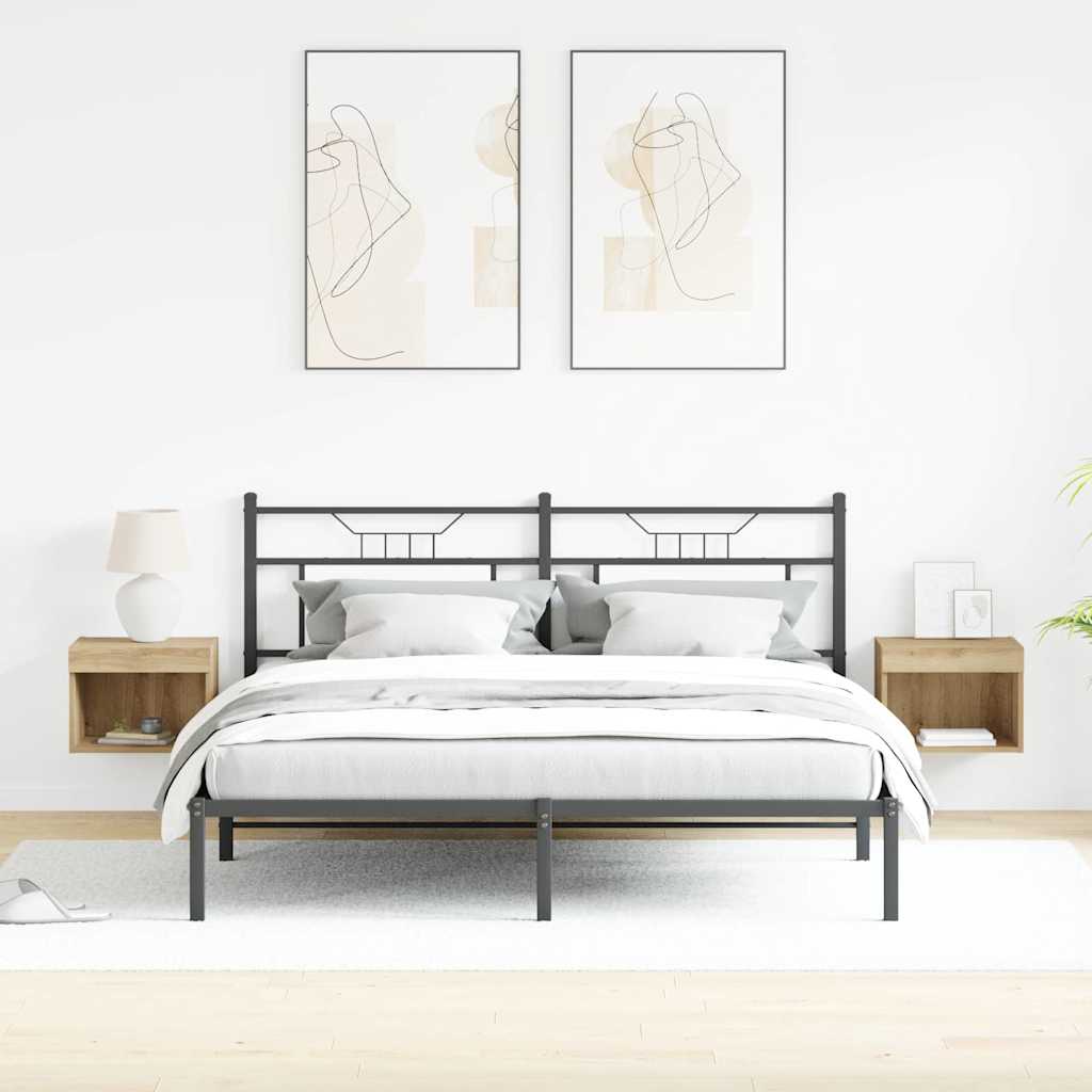 Tv-meubelset 2 pcs Artisan Eiken 40 x 30 x 30 cm Bewerkt hout is nu te koop bij PeponiXL, paradijselijk wonen!