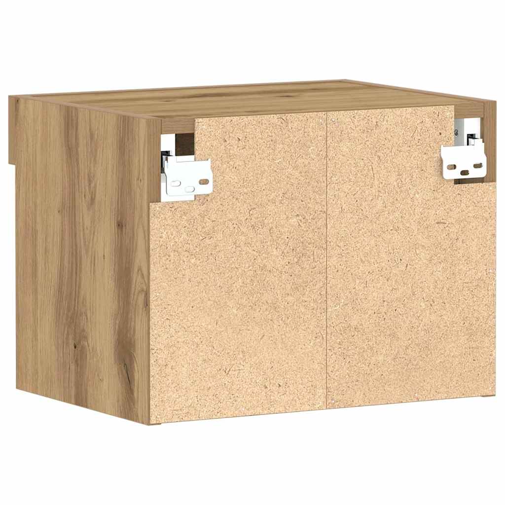 Tv-meubelset 2 pcs Artisan Eiken 40 x 30 x 30 cm Bewerkt hout is nu te koop bij PeponiXL, paradijselijk wonen!