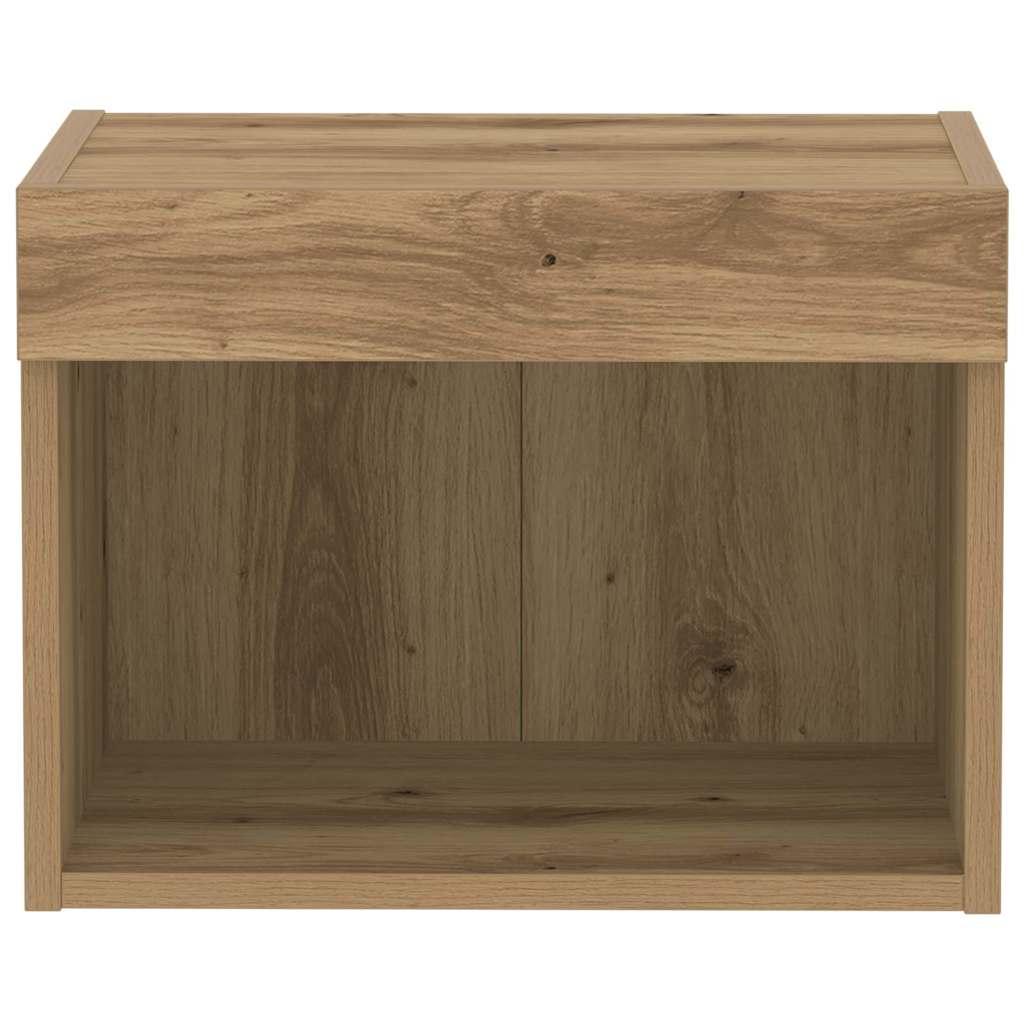 Tv-meubelset 2 pcs Artisan Eiken 40 x 30 x 30 cm Bewerkt hout is nu te koop bij PeponiXL, paradijselijk wonen!