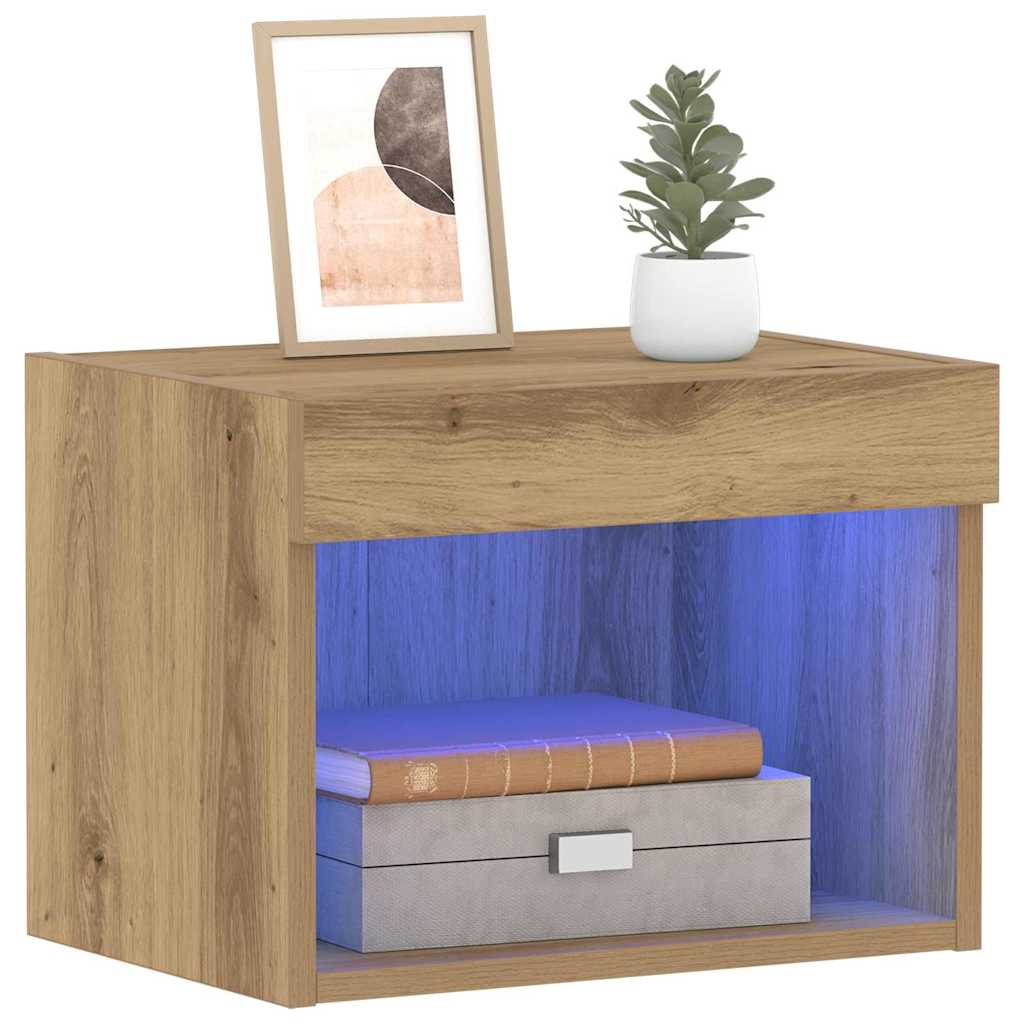Tv-meubelset 2 pcs Artisan Eiken 40 x 30 x 30 cm Bewerkt hout is nu te koop bij PeponiXL, paradijselijk wonen!