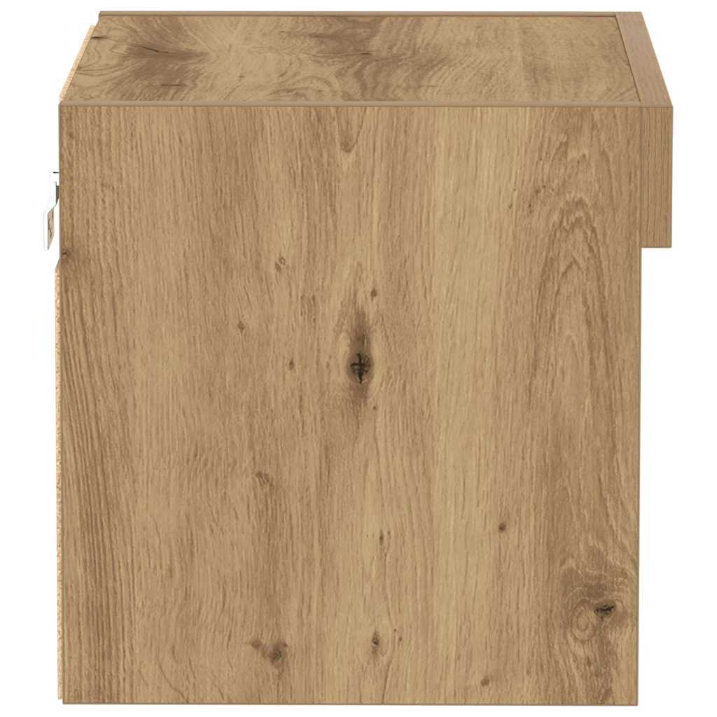 Tv-meubelset 2 pcs Artisan Eiken 40 x 30 x 30 cm Bewerkt hout is nu te koop bij PeponiXL, paradijselijk wonen!