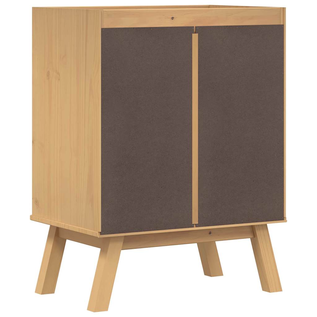 Basis Kast Olden Bruin 60 x 40 x 80 cm Massief grenenhout is nu te koop bij PeponiXL, paradijselijk wonen!