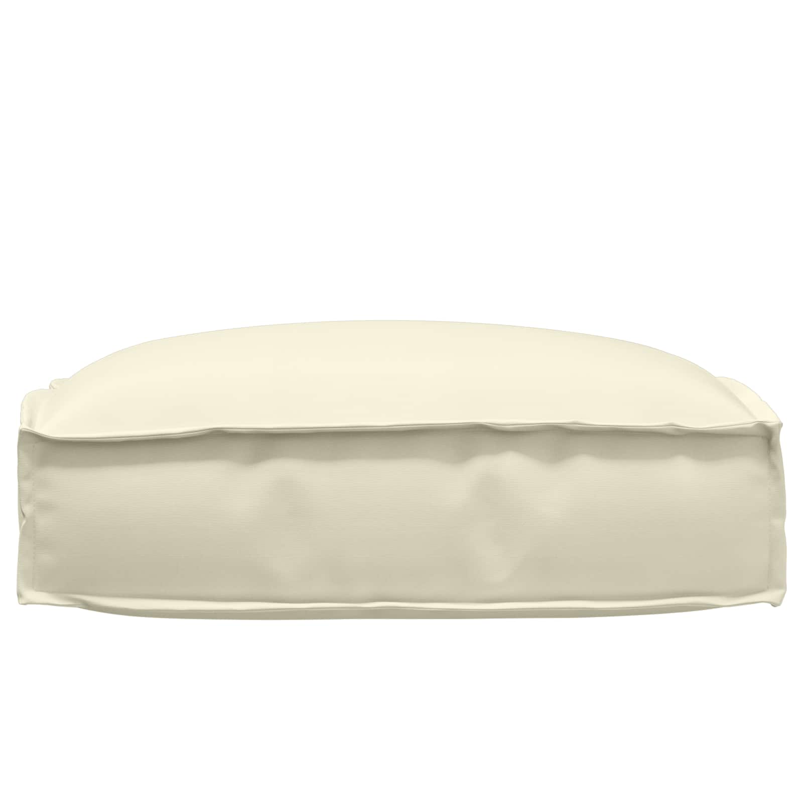 Kussen Crème 50 x 50 x 12 cm Oxford Stof is nu te koop bij PeponiXL, paradijselijk wonen!