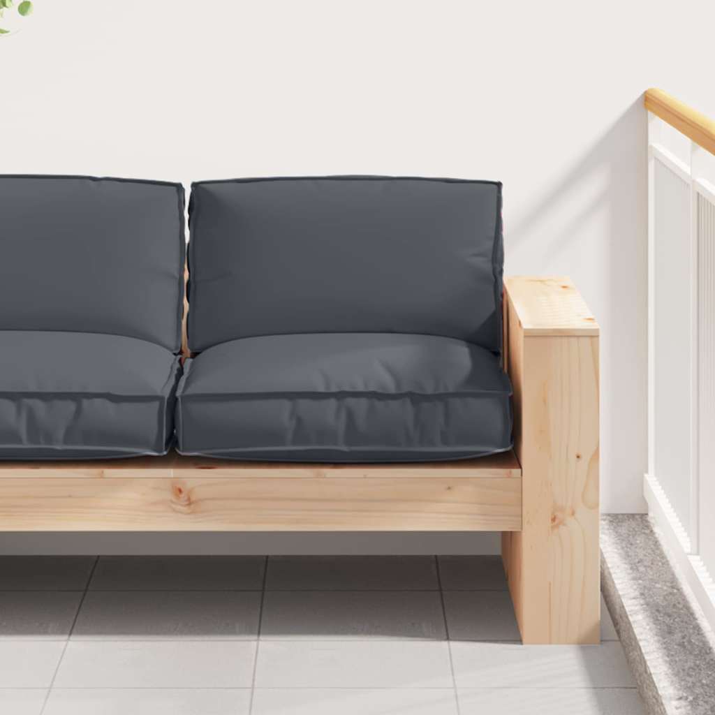 Kussen Antraciet 80 x 80 x 12 cm Oxford Stof is nu te koop bij PeponiXL, paradijselijk wonen!