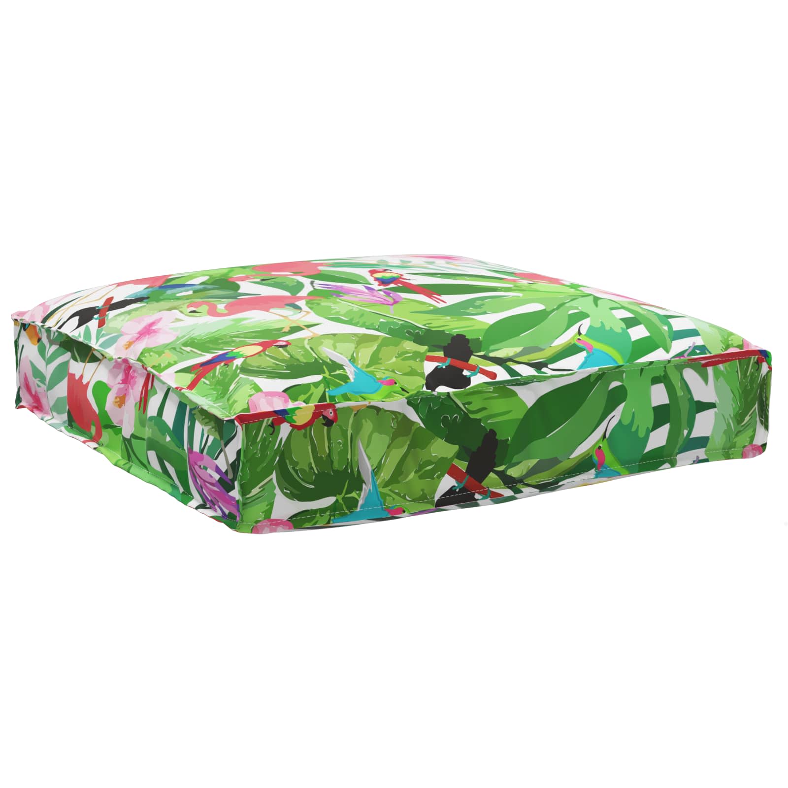 Kussen Bloemen Multikleur 80 x 80 x 12 cm Oxford Stof is nu te koop bij PeponiXL, paradijselijk wonen!