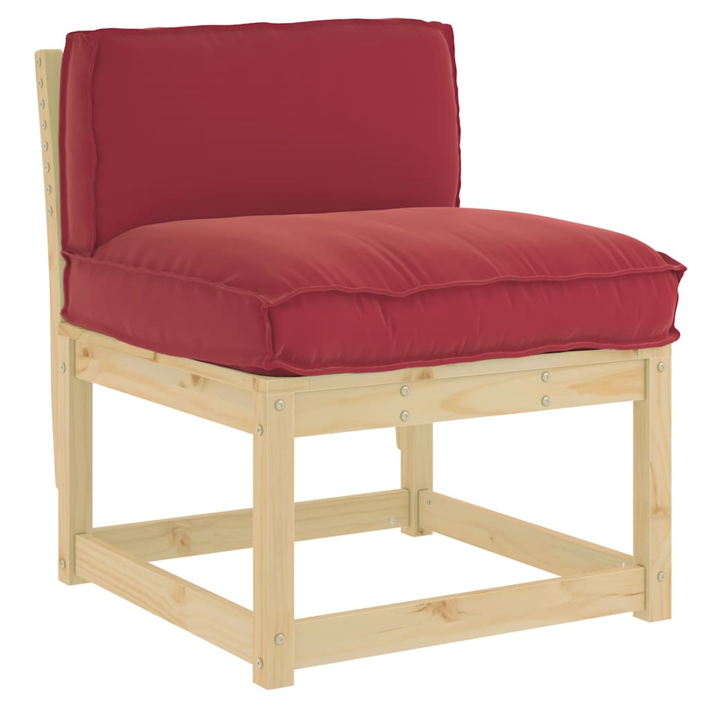 Kussen Wijnrood 70 x 40 x 12 cm Oxford Stof is nu te koop bij PeponiXL, paradijselijk wonen!
