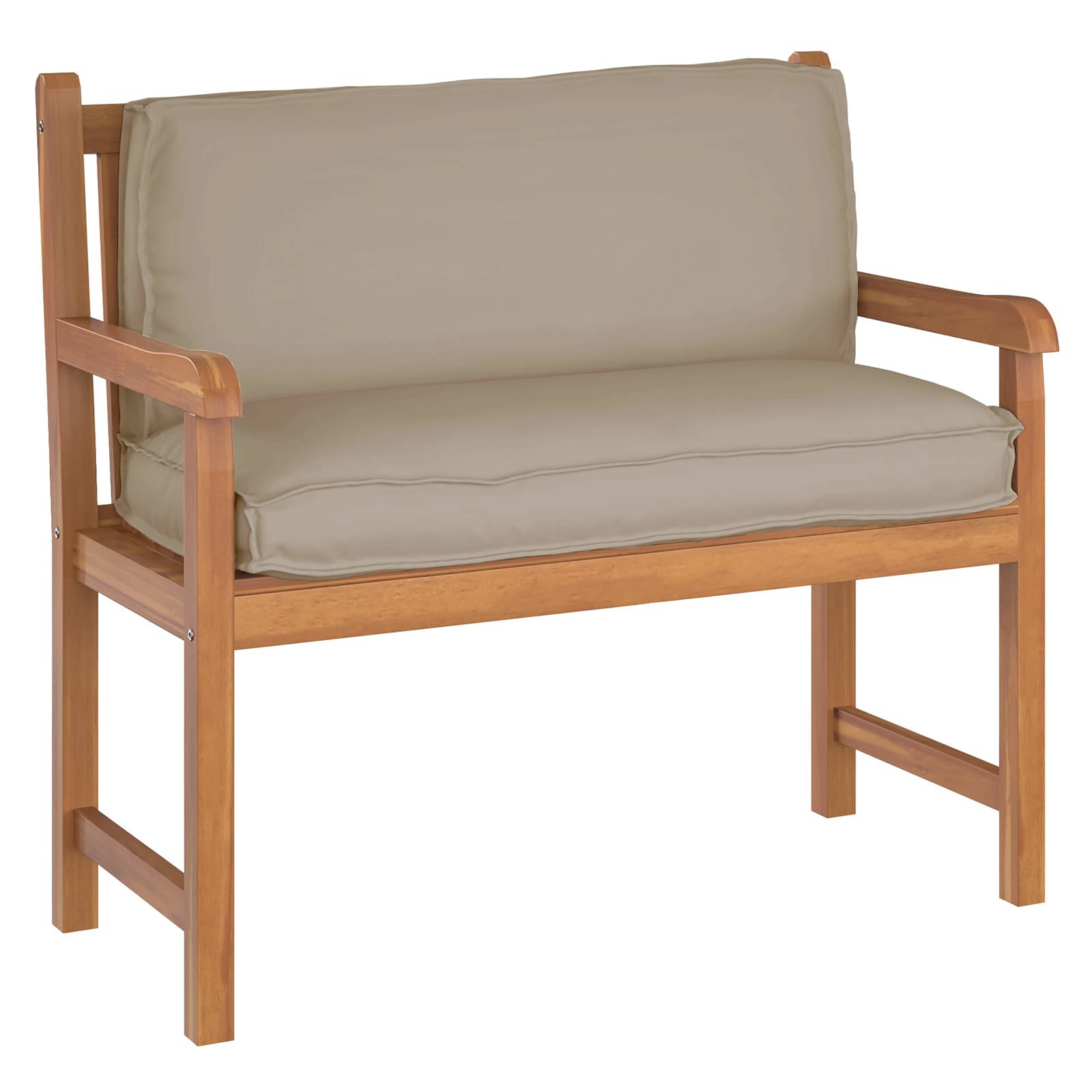 Kussen Taupe 120 x 40 x 12 cm Oxford Stof is nu te koop bij PeponiXL, paradijselijk wonen!