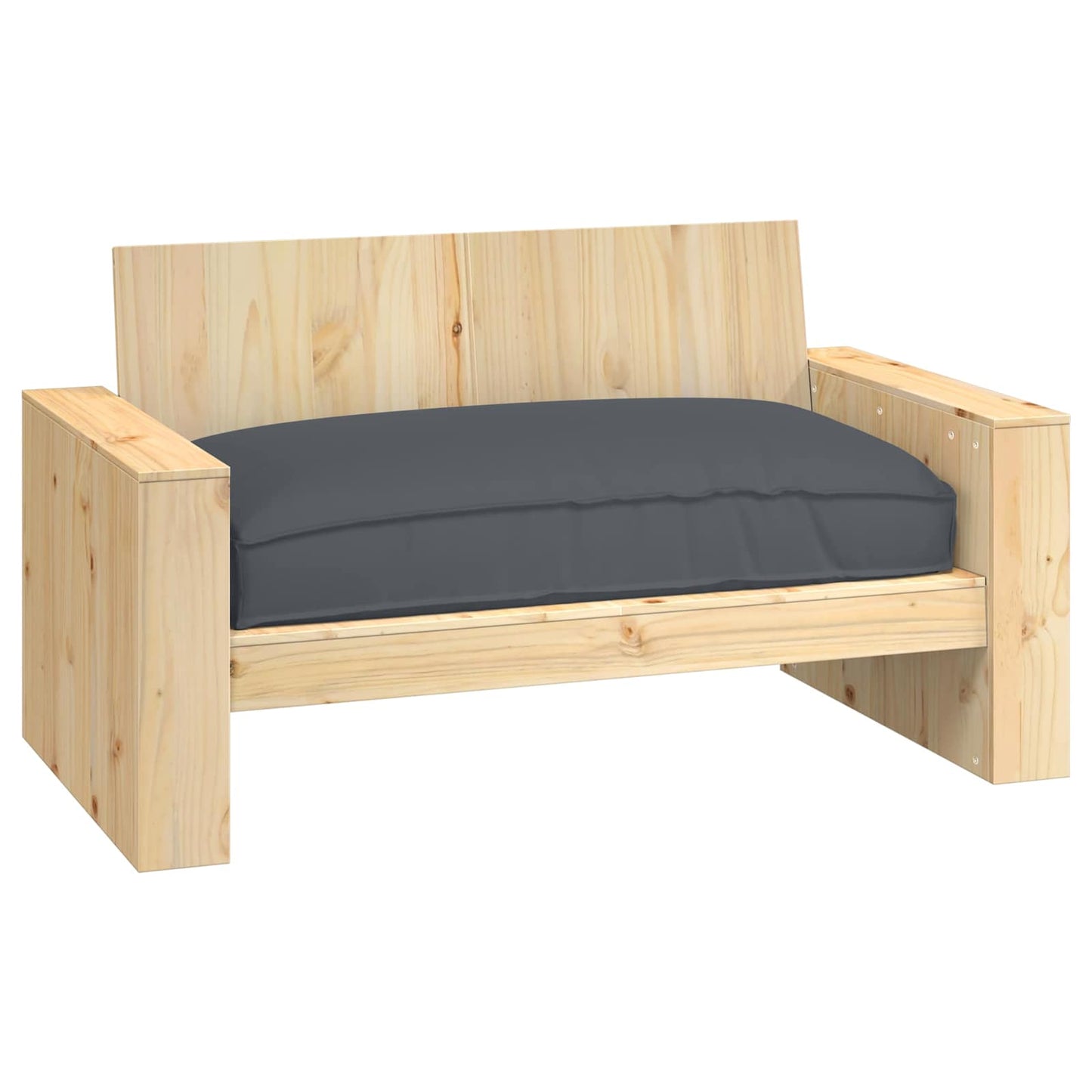 Kussen Antraciet 120 x 80 x 12 cm Oxford Stof is nu te koop bij PeponiXL, paradijselijk wonen!
