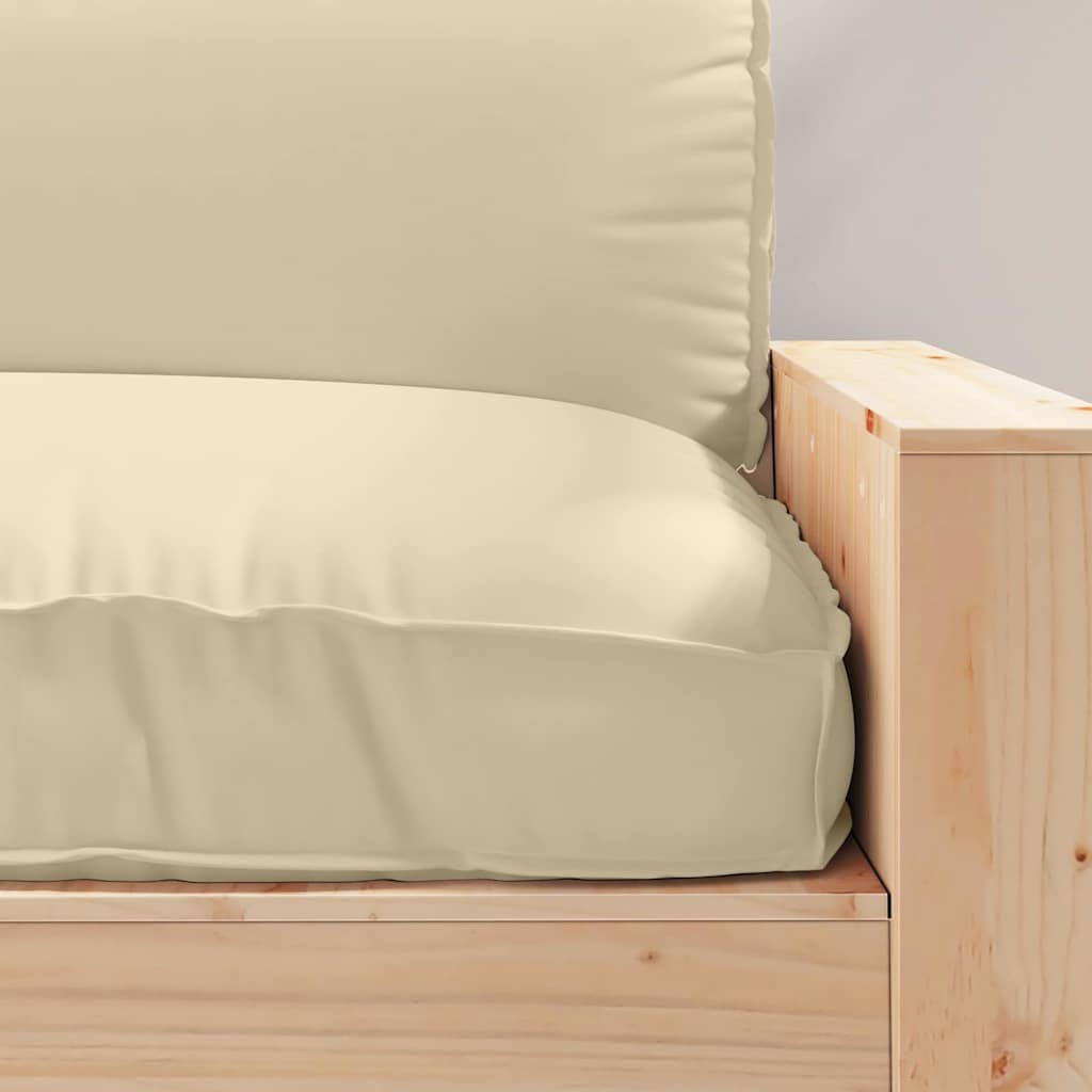 Kussen Beige 120 x 80 x 12 cm Oxford Stof is nu te koop bij PeponiXL, paradijselijk wonen!