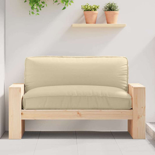 Kussen Beige 120 x 80 x 12 cm Oxford Stof is nu te koop bij PeponiXL, paradijselijk wonen!