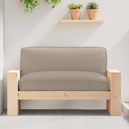 Kussen Taupe 120 x 80 x 12 cm Oxford Stof is nu te koop bij PeponiXL, paradijselijk wonen!