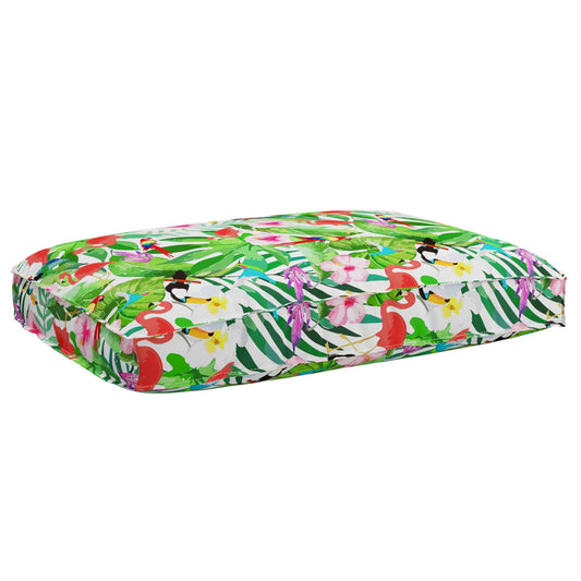 Kussen Bloemen Multikleur 120 x 80 x 12 cm Oxford Stof is nu te koop bij PeponiXL, paradijselijk wonen!