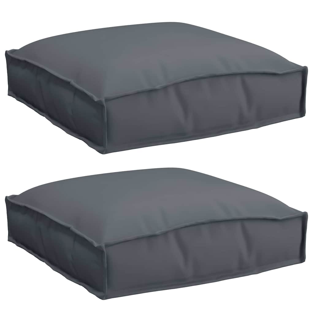Kussen 2 pcs Antraciet 40 x 40 x 8 cm Oxford Stof is nu te koop bij PeponiXL, paradijselijk wonen!