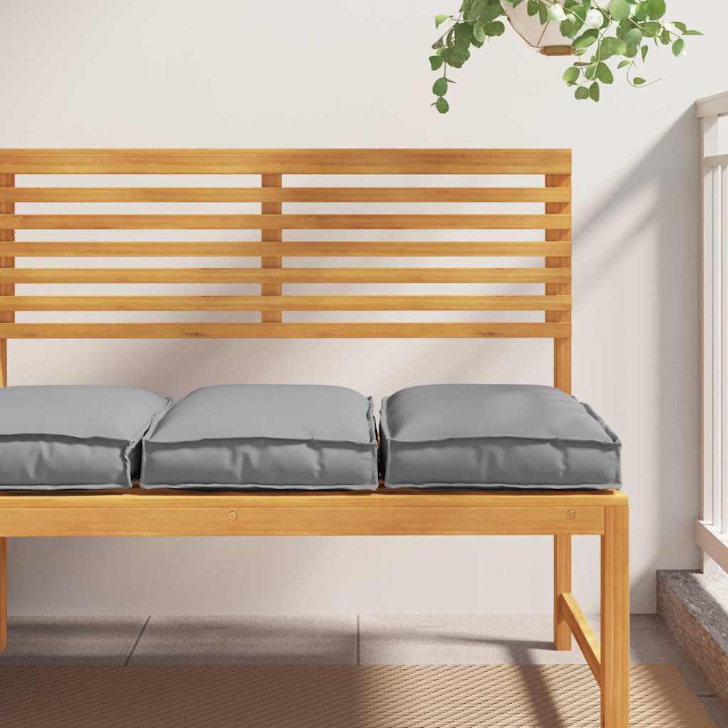Kussen 2 pcs Grijs 40 x 40 x 8 cm Oxford Stof is nu te koop bij PeponiXL, paradijselijk wonen!