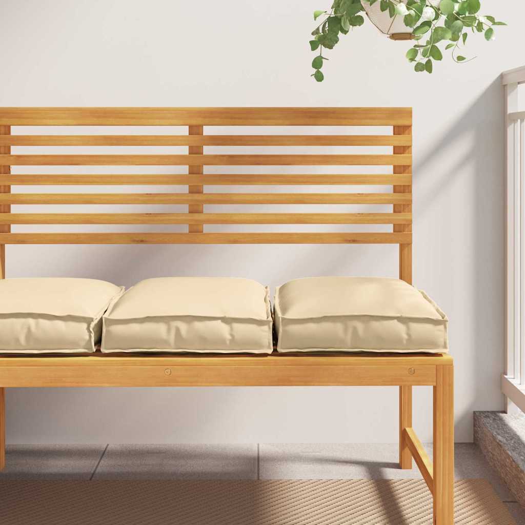 Kussen 2 pcs Beige 40 x 40 x 8 cm Oxford Stof is nu te koop bij PeponiXL, paradijselijk wonen!