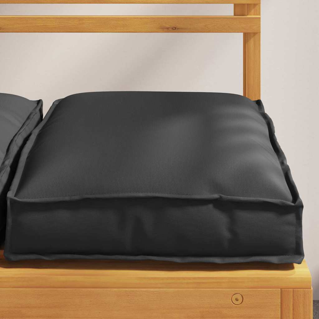 Kussen 2 pcs Zwart 40 x 40 x 8 cm Oxford Stof is nu te koop bij PeponiXL, paradijselijk wonen!