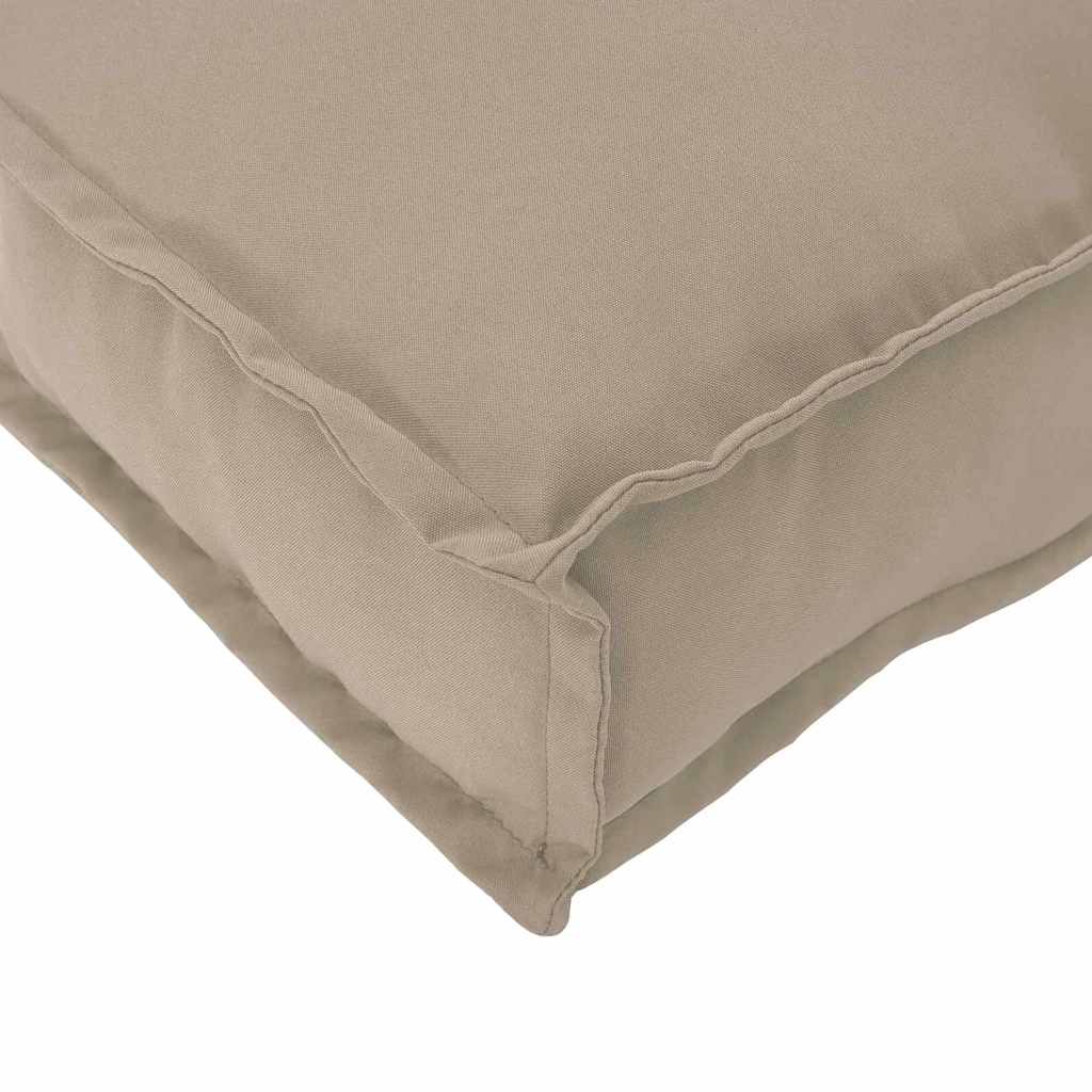 Kussen 2 pcs Taupe 40 x 40 x 8 cm Oxford Stof is nu te koop bij PeponiXL, paradijselijk wonen!