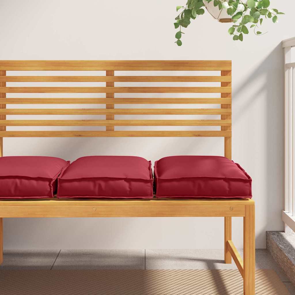 Kussen 2 pcs Wijnrood 40 x 40 x 8 cm Oxford Stof is nu te koop bij PeponiXL, paradijselijk wonen!