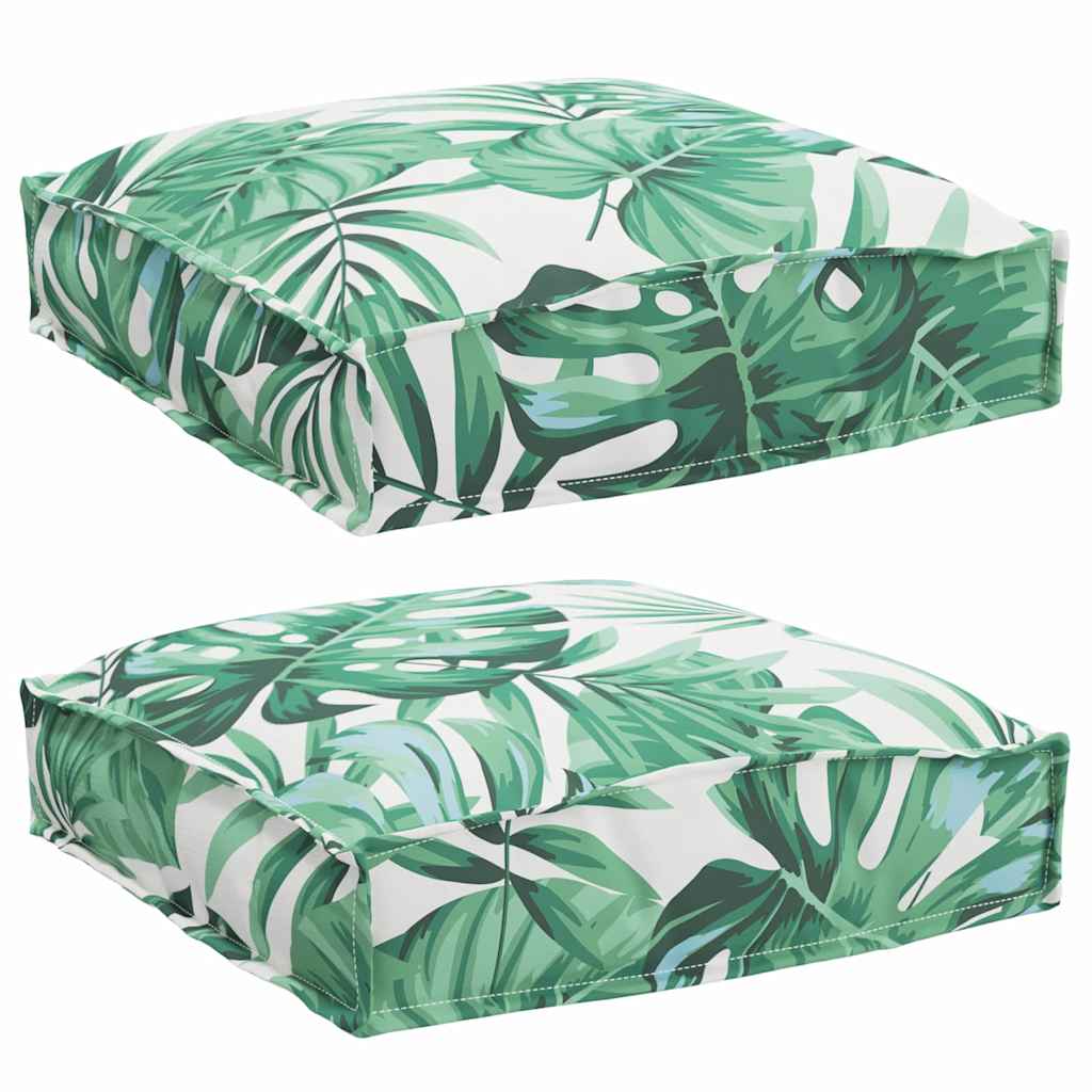 Kussen Blad 2 pcs Bladpatroon 40 x 40 x 8 cm Oxford Stof is nu te koop bij PeponiXL, paradijselijk wonen!