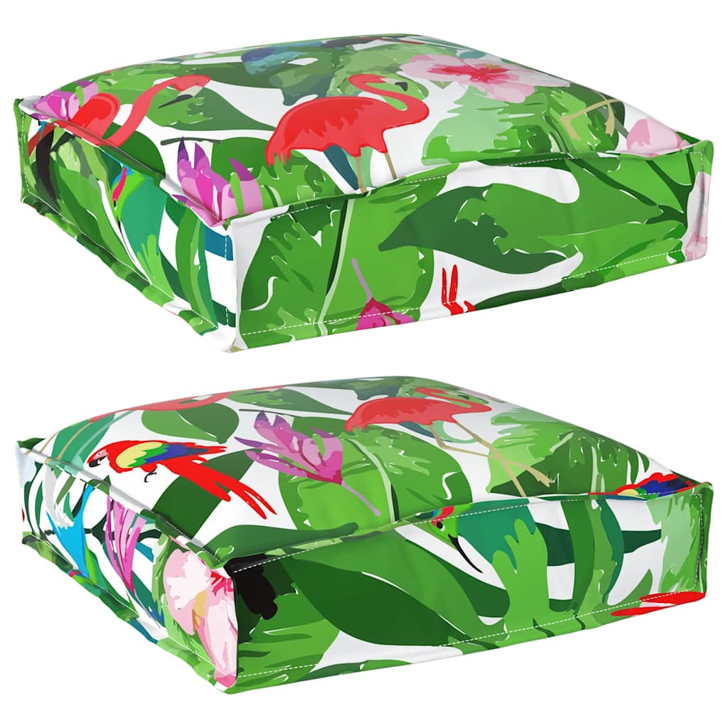 Kussen Bloemen 2 pcs Multikleur 40 x 40 x 8 cm Oxford Stof is nu te koop bij PeponiXL, paradijselijk wonen!