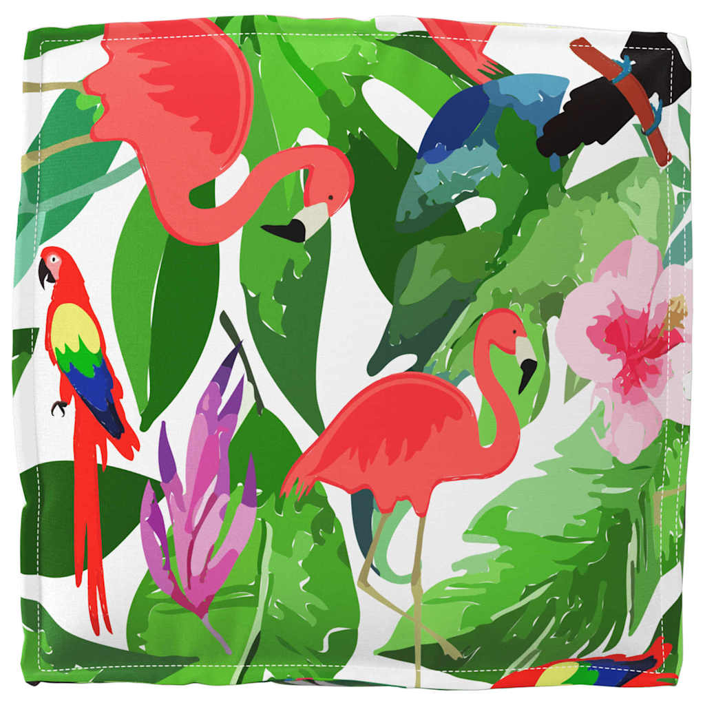 Kussen Bloemen 2 pcs Multikleur 40 x 40 x 8 cm Oxford Stof is nu te koop bij PeponiXL, paradijselijk wonen!