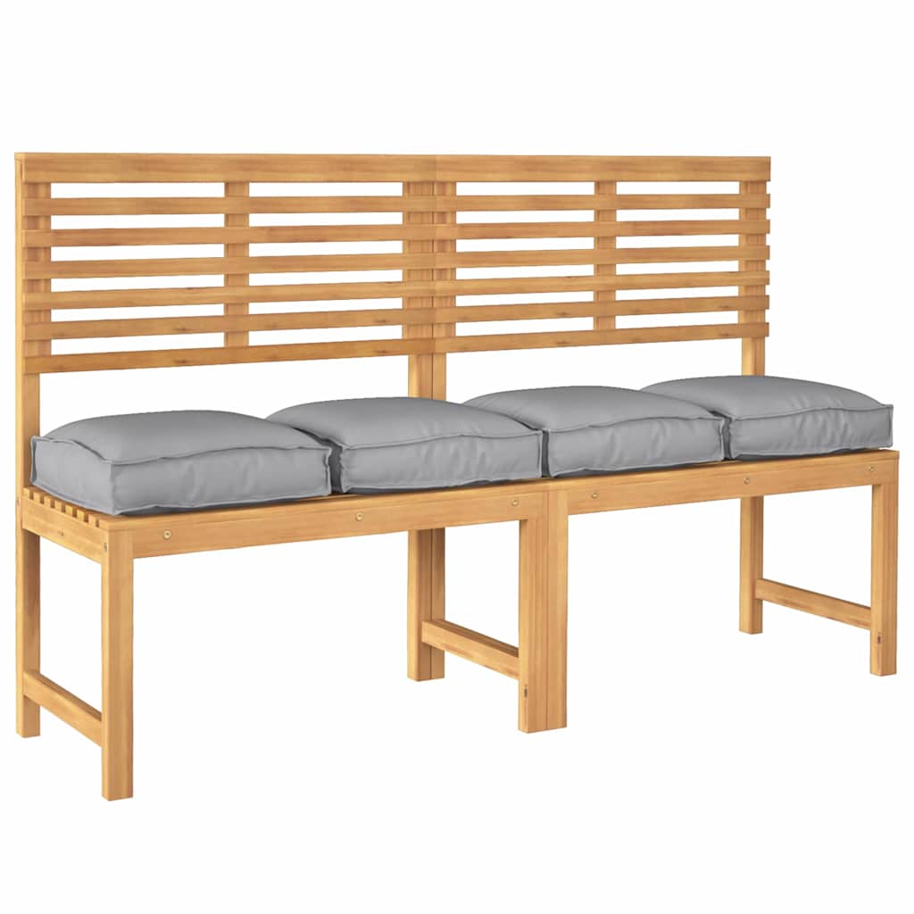 Kussen 4 pcs Grijs 40 x 40 x 8 cm Oxford Stof is nu te koop bij PeponiXL, paradijselijk wonen!