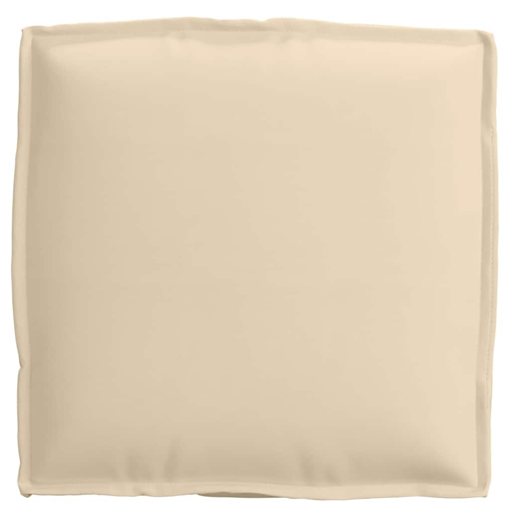 Kussen 4 pcs Beige 40 x 40 x 8 cm Oxford Stof is nu te koop bij PeponiXL, paradijselijk wonen!