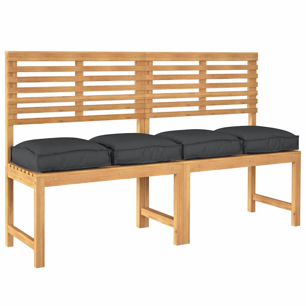 Kussen 4 pcs Zwart 40 x 40 x 8 cm Oxford Stof is nu te koop bij PeponiXL, paradijselijk wonen!