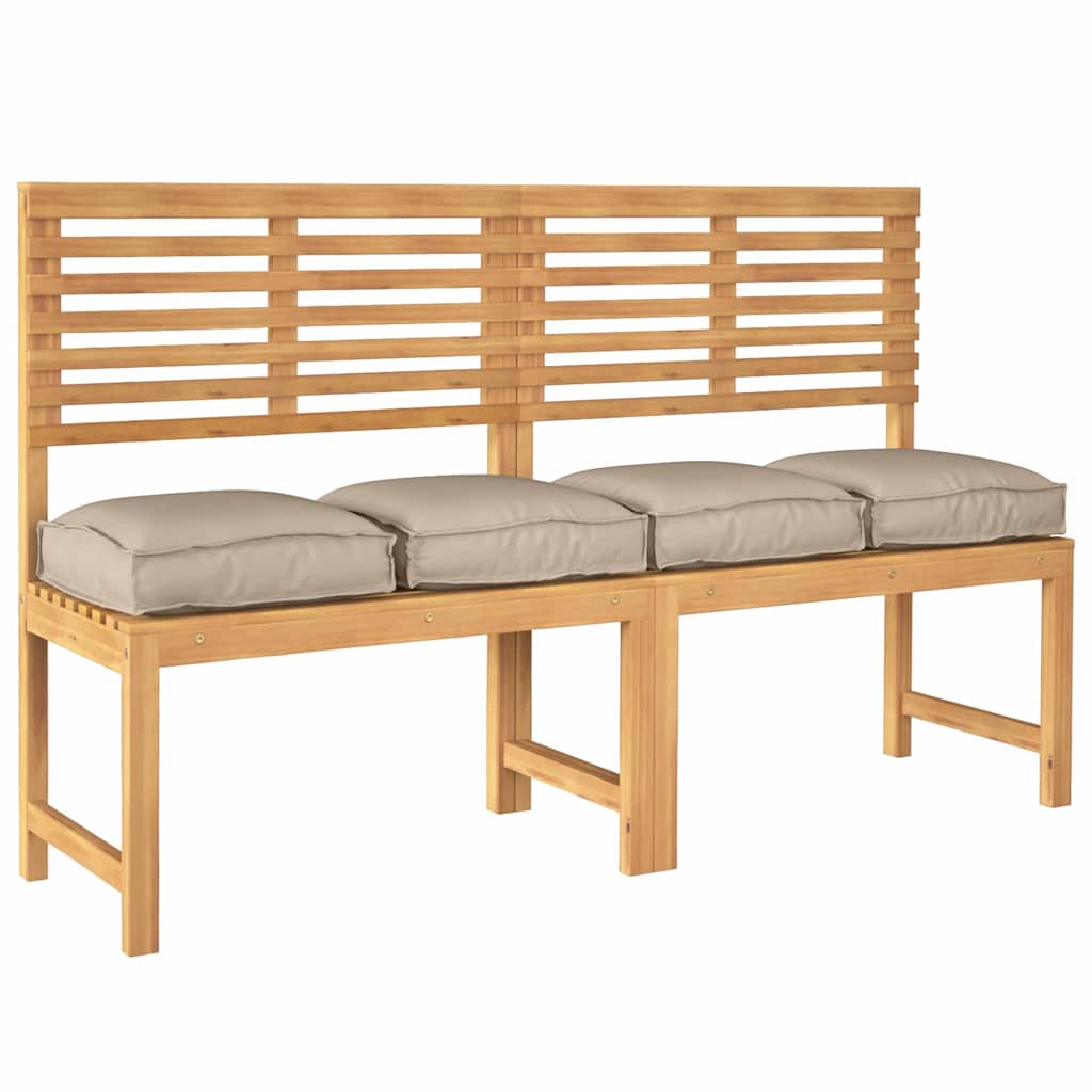 Kussen 4 pcs Taupe 40 x 40 x 8 cm Oxford Stof is nu te koop bij PeponiXL, paradijselijk wonen!