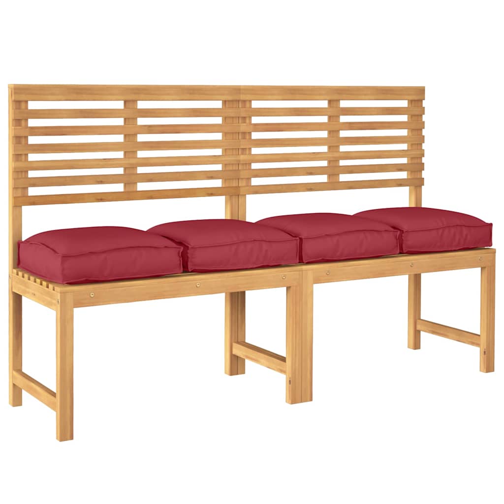 Kussen 4 pcs Wijnrood 40 x 40 x 8 cm Oxford Stof is nu te koop bij PeponiXL, paradijselijk wonen!