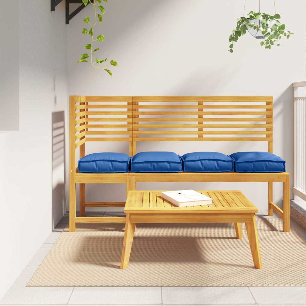 Kussen 4 pcs Koninklijk Blauw 40 x 40 x 8 cm Oxford Stof is nu te koop bij PeponiXL, paradijselijk wonen!