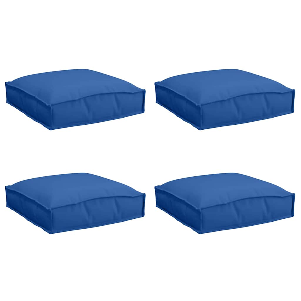 Kussen 4 pcs Koninklijk Blauw 40 x 40 x 8 cm Oxford Stof is nu te koop bij PeponiXL, paradijselijk wonen!