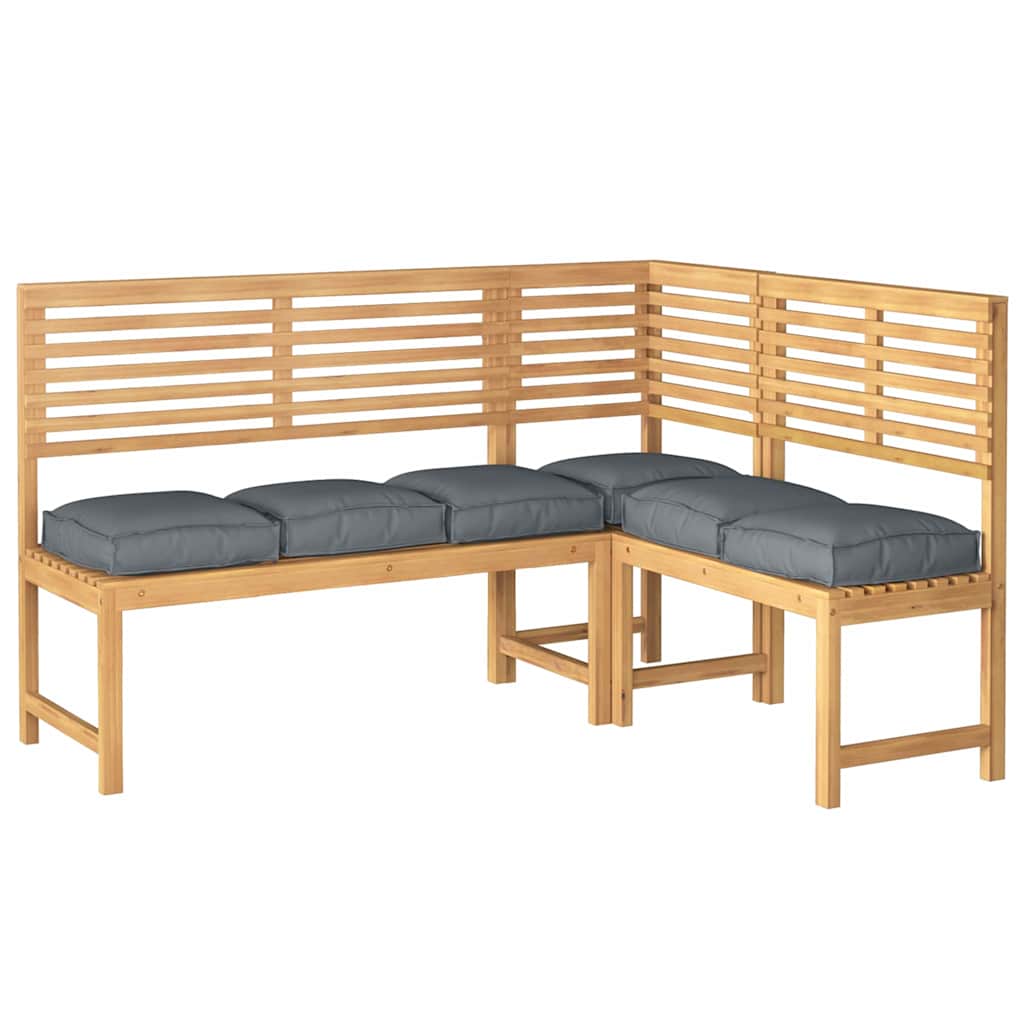 Kussen 6 pcs Antraciet 40 x 40 x 8 cm Oxford Stof is nu te koop bij PeponiXL, paradijselijk wonen!