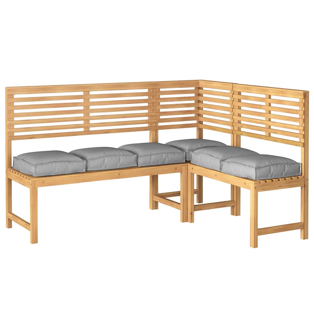 Kussen 6 pcs Grijs 40 x 40 x 8 cm Oxford Stof is nu te koop bij PeponiXL, paradijselijk wonen!