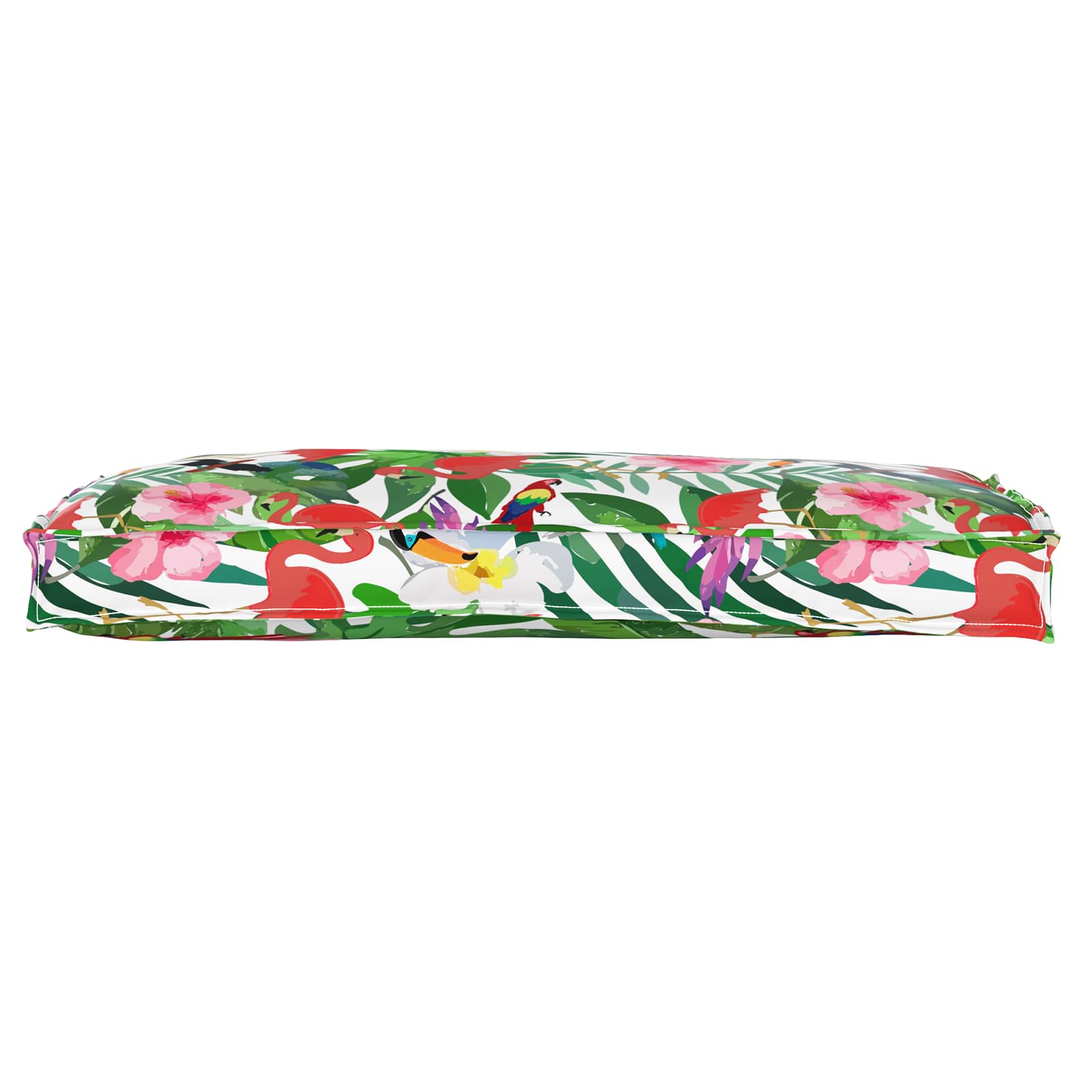 Kussen Bloemen Multikleur 100 x 40 x 8 cm Oxford Stof is nu te koop bij PeponiXL, paradijselijk wonen!