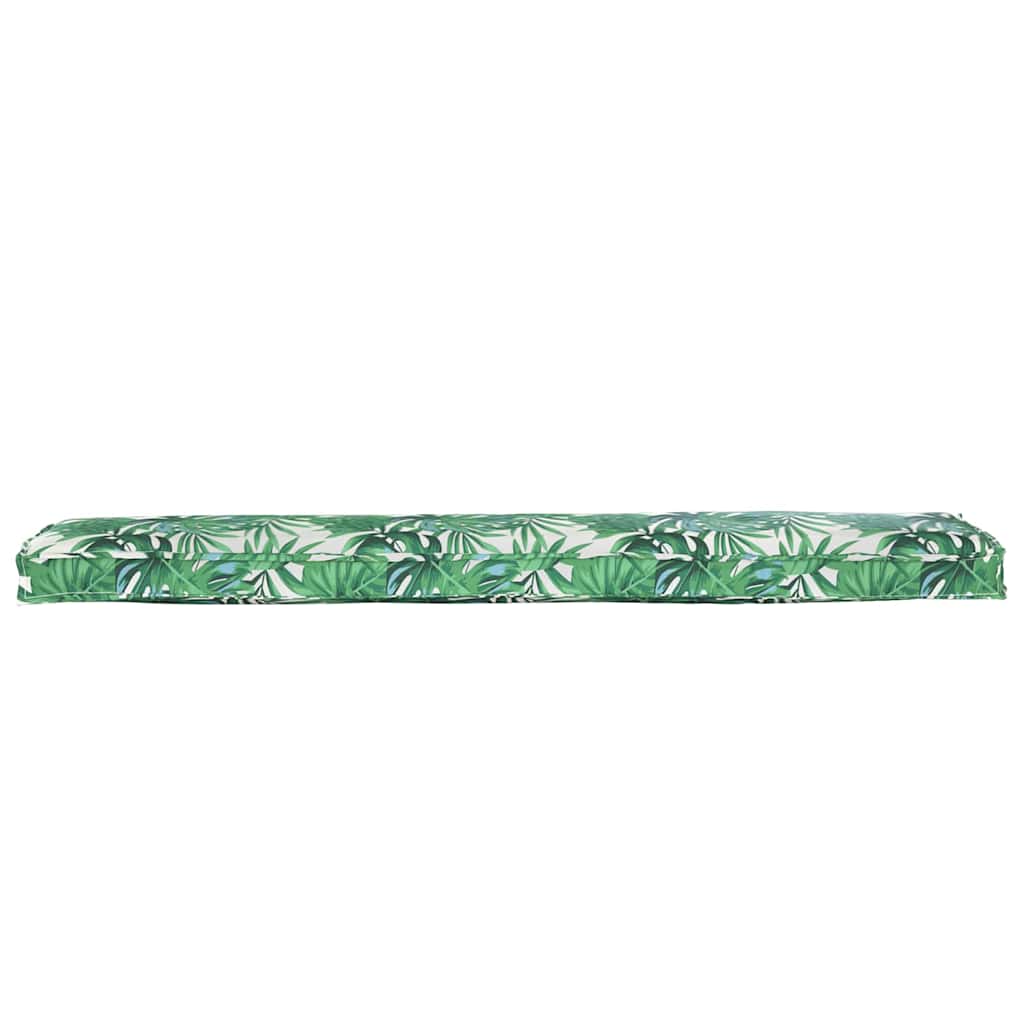 Palet Kussen Groen Bladpatroon 180 x 40 x 8 cm Oxford Stof is nu te koop bij PeponiXL, paradijselijk wonen!