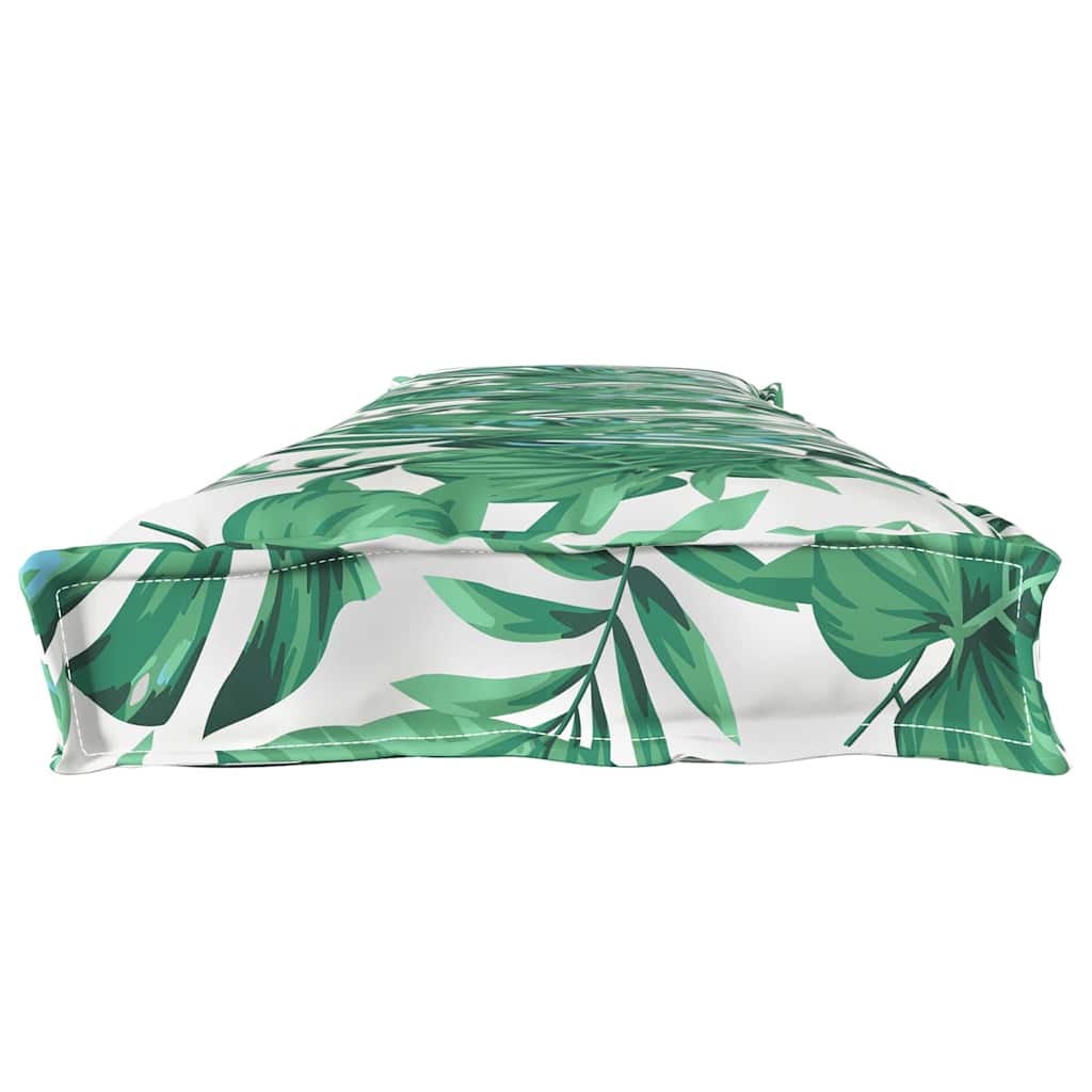 Palet Kussen Groen Bladpatroon 180 x 40 x 8 cm Oxford Stof is nu te koop bij PeponiXL, paradijselijk wonen!