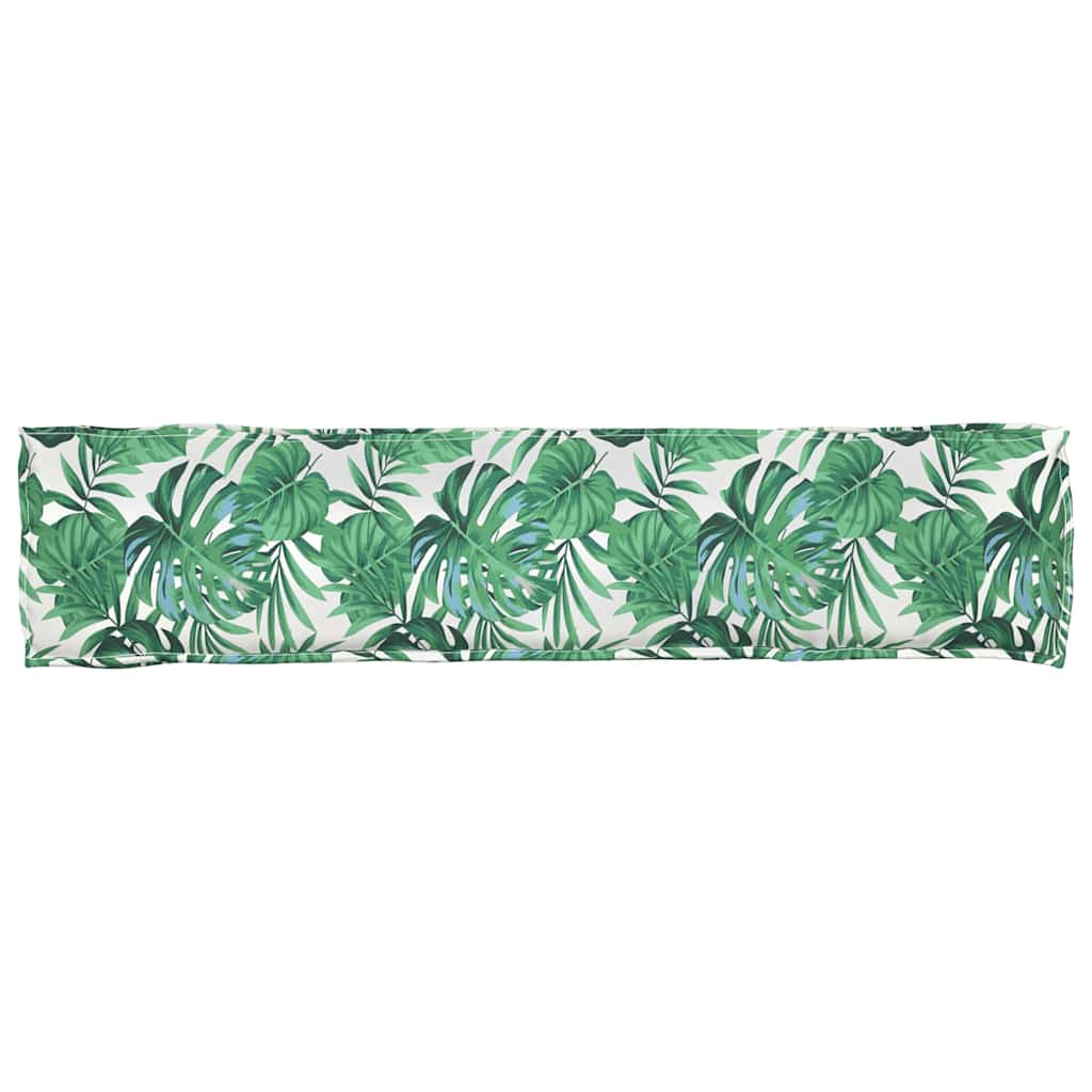 Palet Kussen Groen Bladpatroon 180 x 40 x 8 cm Oxford Stof is nu te koop bij PeponiXL, paradijselijk wonen!