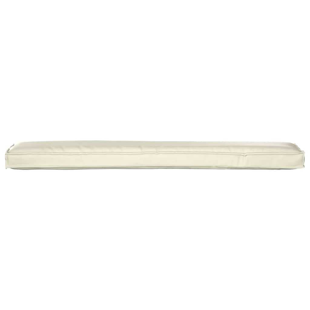 Palet Kussen Crème 200 x 40 x 8 cm Oxford Stof is nu te koop bij PeponiXL, paradijselijk wonen!