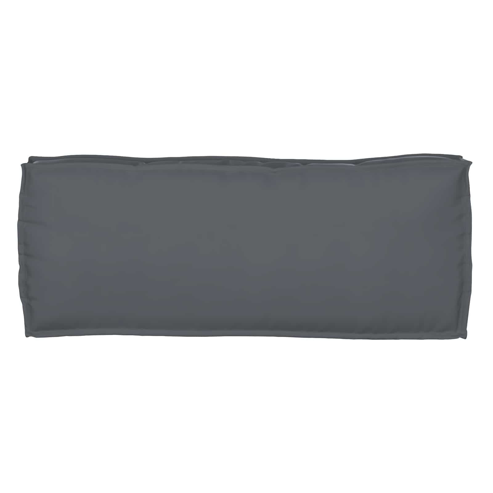 Pallet Kussen Set 2 pcs Antraciet 100 x 40 x 8 cm Oxford Stof is nu te koop bij PeponiXL, paradijselijk wonen!