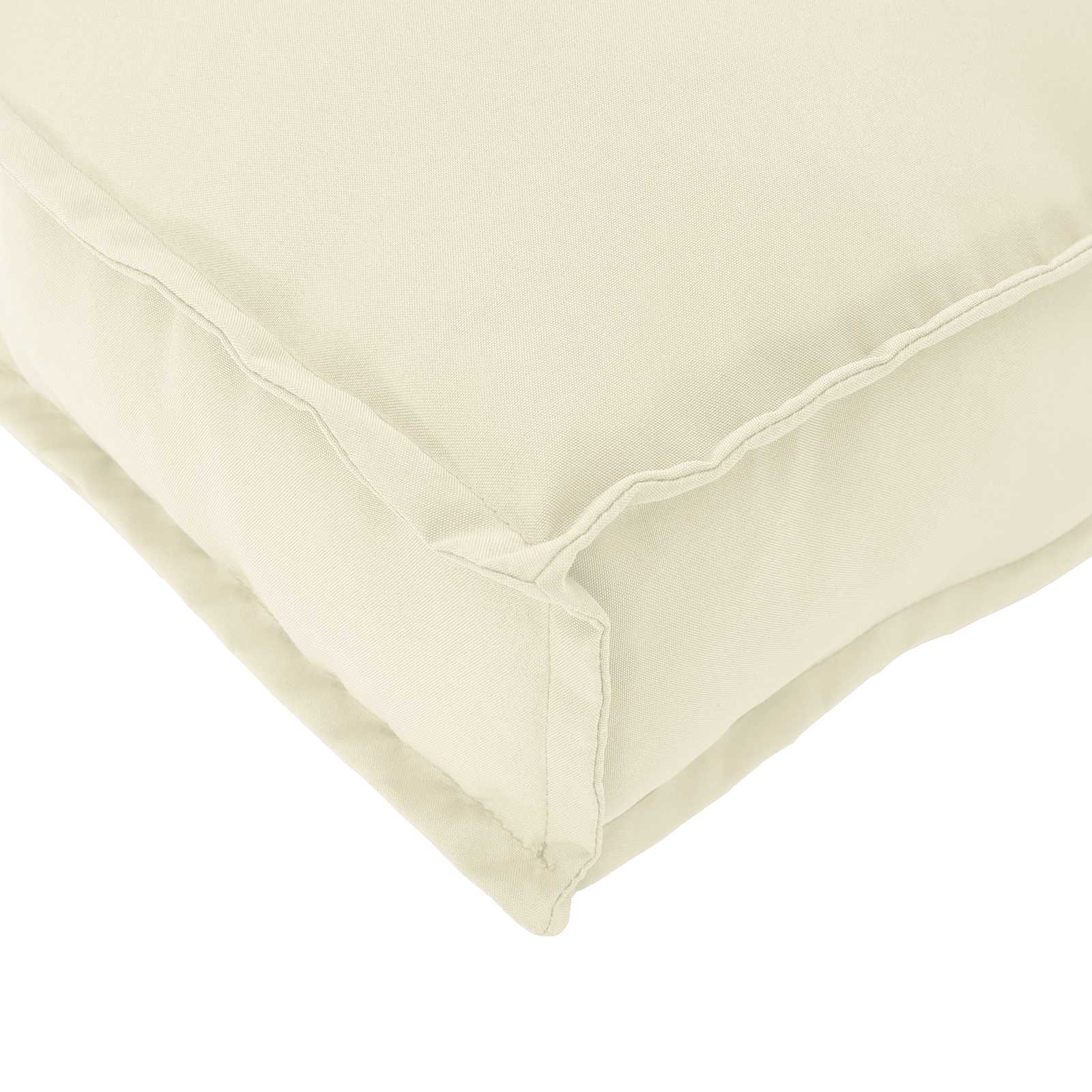Pallet Kussen Set 2 pcs Crème 150 x 40 x 8 cm Oxford Stof is nu te koop bij PeponiXL, paradijselijk wonen!
